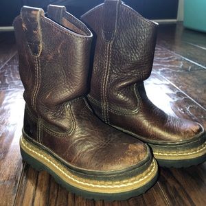 Toddler boys Georgia boots 9